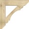 Ekena Millwork Olympic Slat Rough Sawn Bracket, Douglas Fir, 6"W x 32"D x 32"H BKT06X32X32OLY06RDF - alternate 3